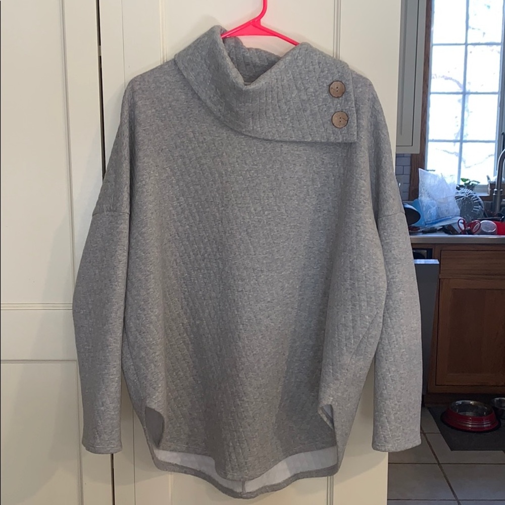NWOT Grey oversized sweater